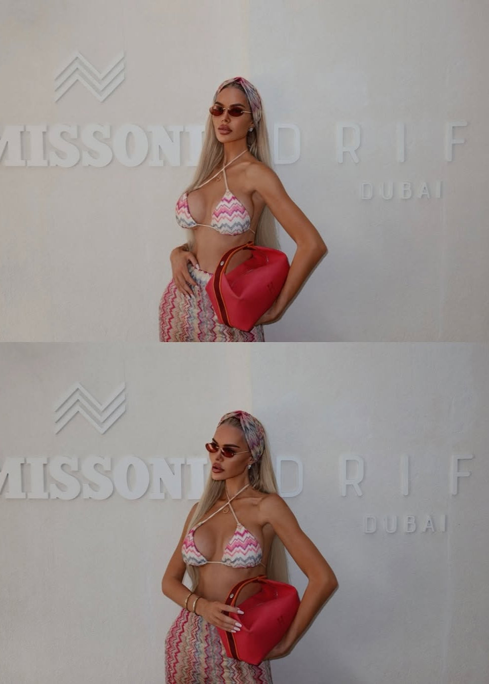 Girl in Missoni bikini