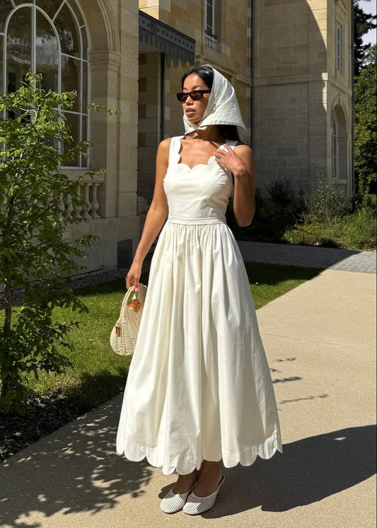 Girl in white dress Chloe