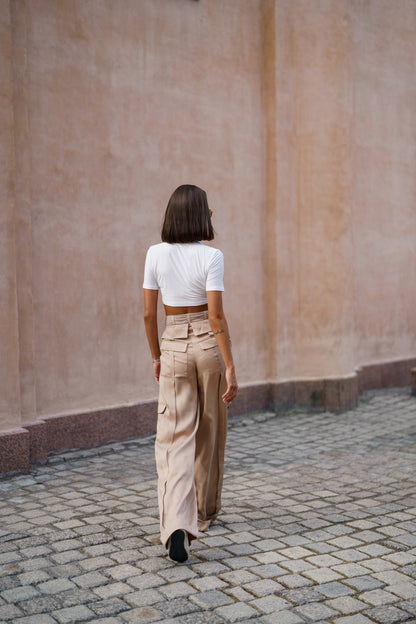 Beige pants