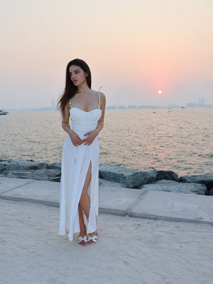 Платье Ракушки Белое